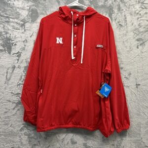 Nebraska Cornhuskers Hoodie Womens 2XL CLG Tamiami PFG Lightweight NCAA College